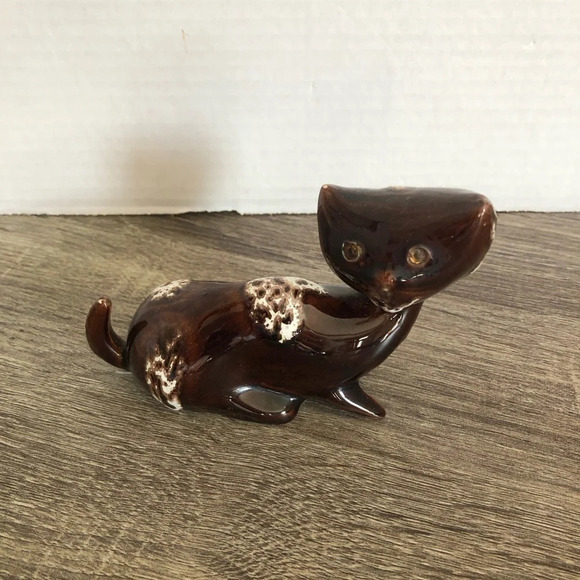 Vtg Italian Pottery Cat - Picture 2 of 9